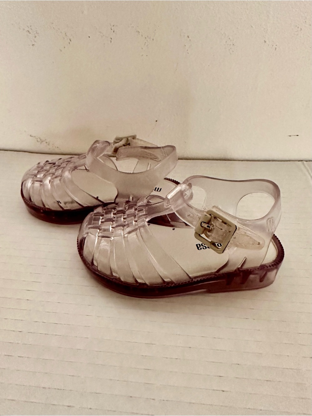 Gladiator Clear Jelly Fisherman Sandals - Mini Melissa - Picture 5 of 7